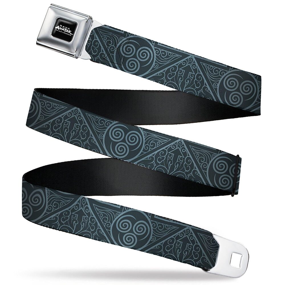 7999 Nickelodeon Belt, Seatbelt Buckle Belt, Avatar Last Airbender Air